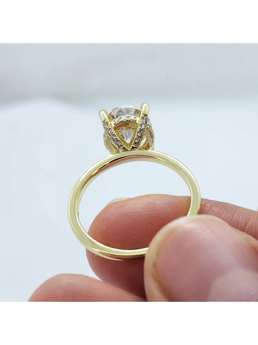 Brand New Sterling Silver 925 Moissanite Ring - Picture 10 of 13